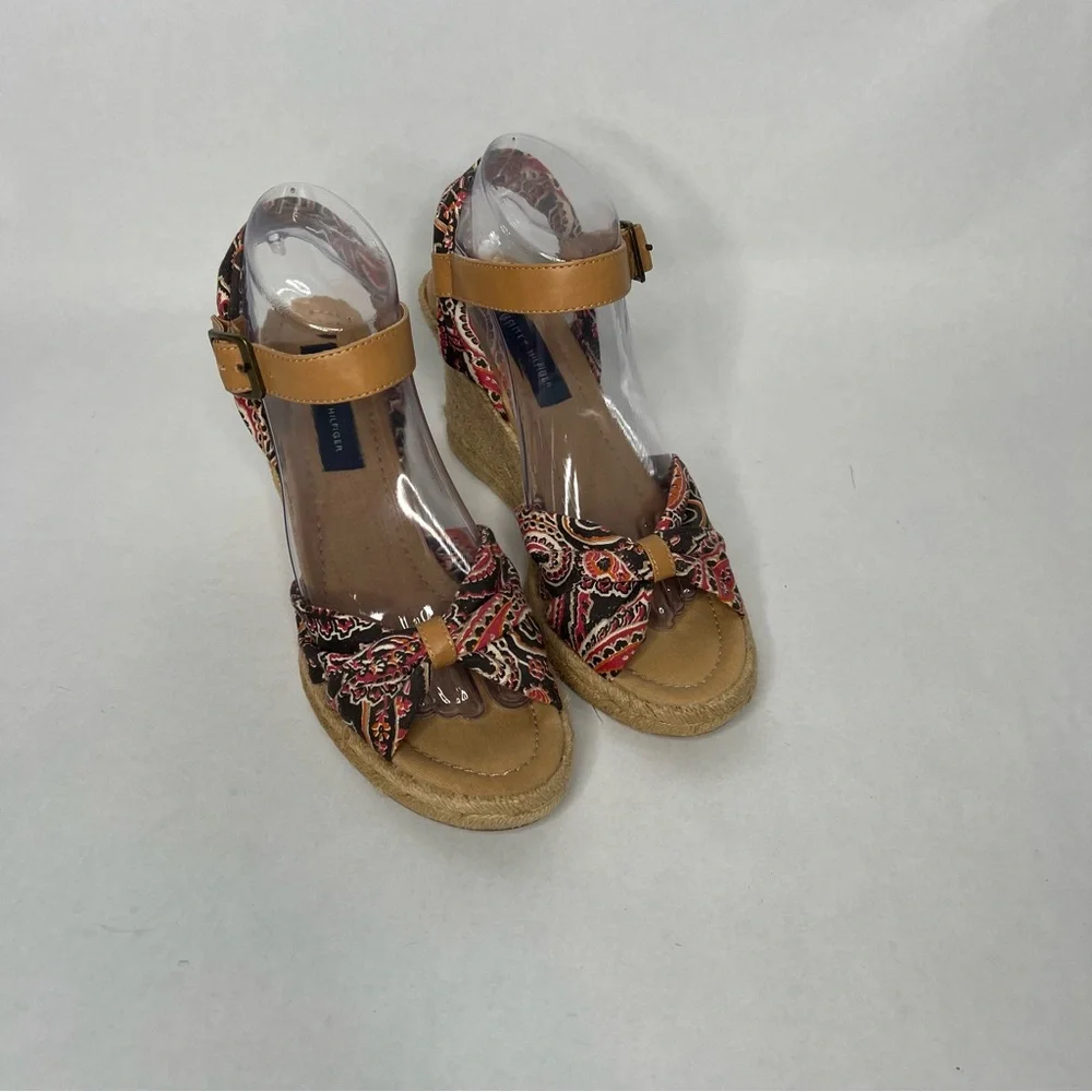 Tommy‎ Hilfiger Stylish Women's Wedge Sandals 8.5